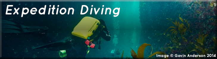 Expedition diving - Fyne Pioneer